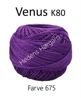 Venus K80 farve 675 Lilla